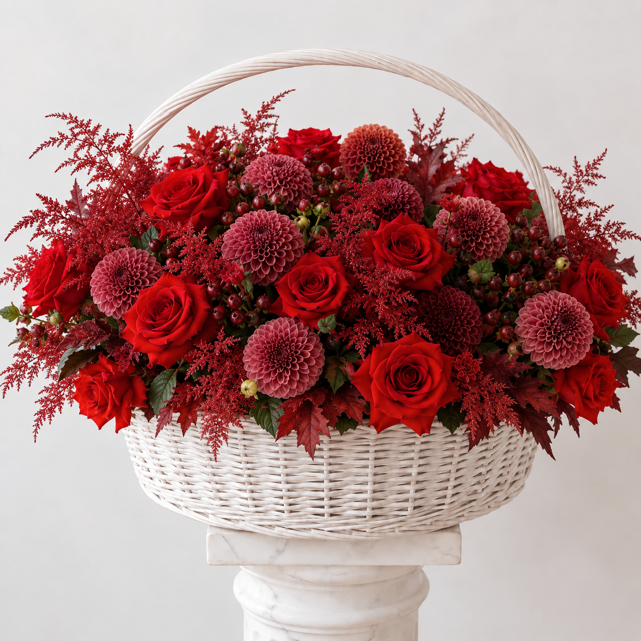 MAXI Cesto Autunno – Fiori, Deluxy Flowers