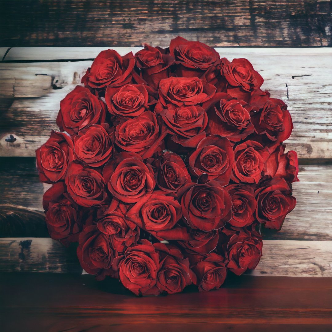 100 Rose Rosse - DELUXY