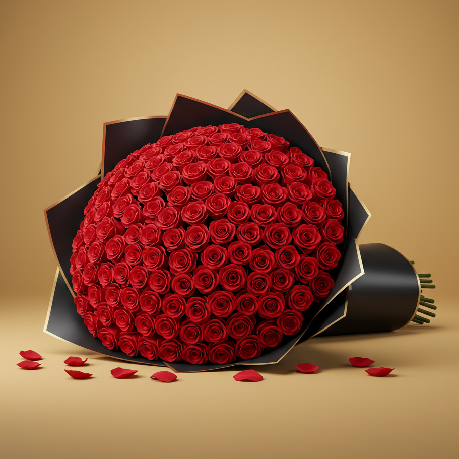 333 Roses Rouges Deluxy
