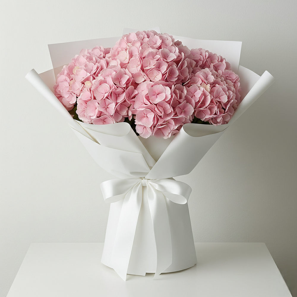 Bouquet Ortensie Rosa