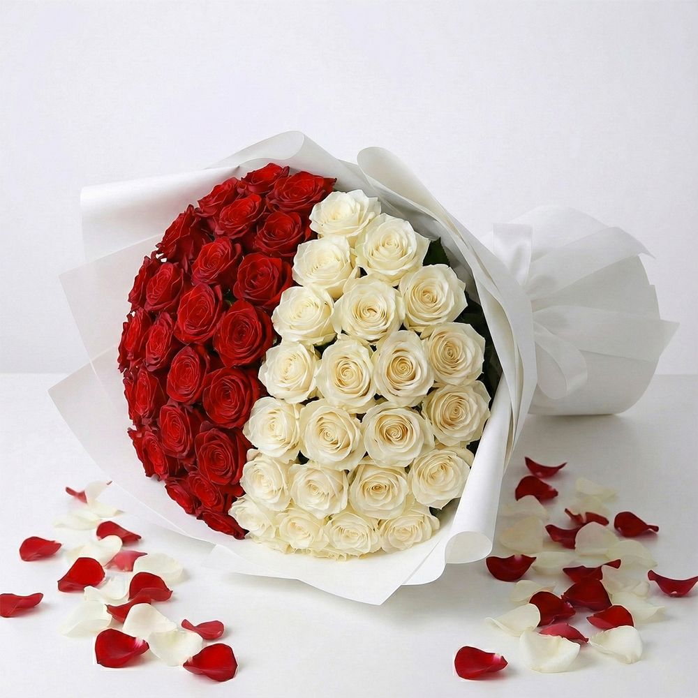 Bouquet Rose Dolce Metà