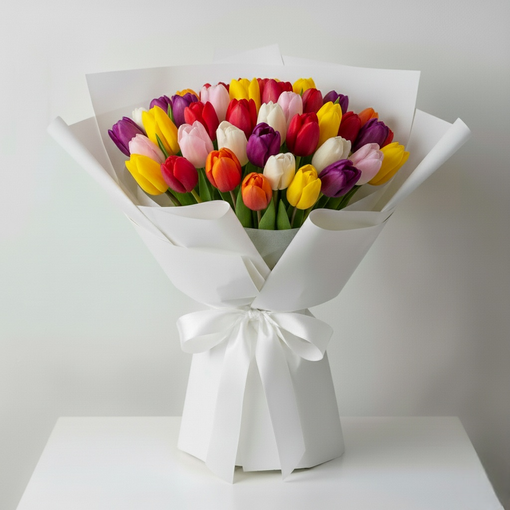 Bouquet Tulipani Colorati