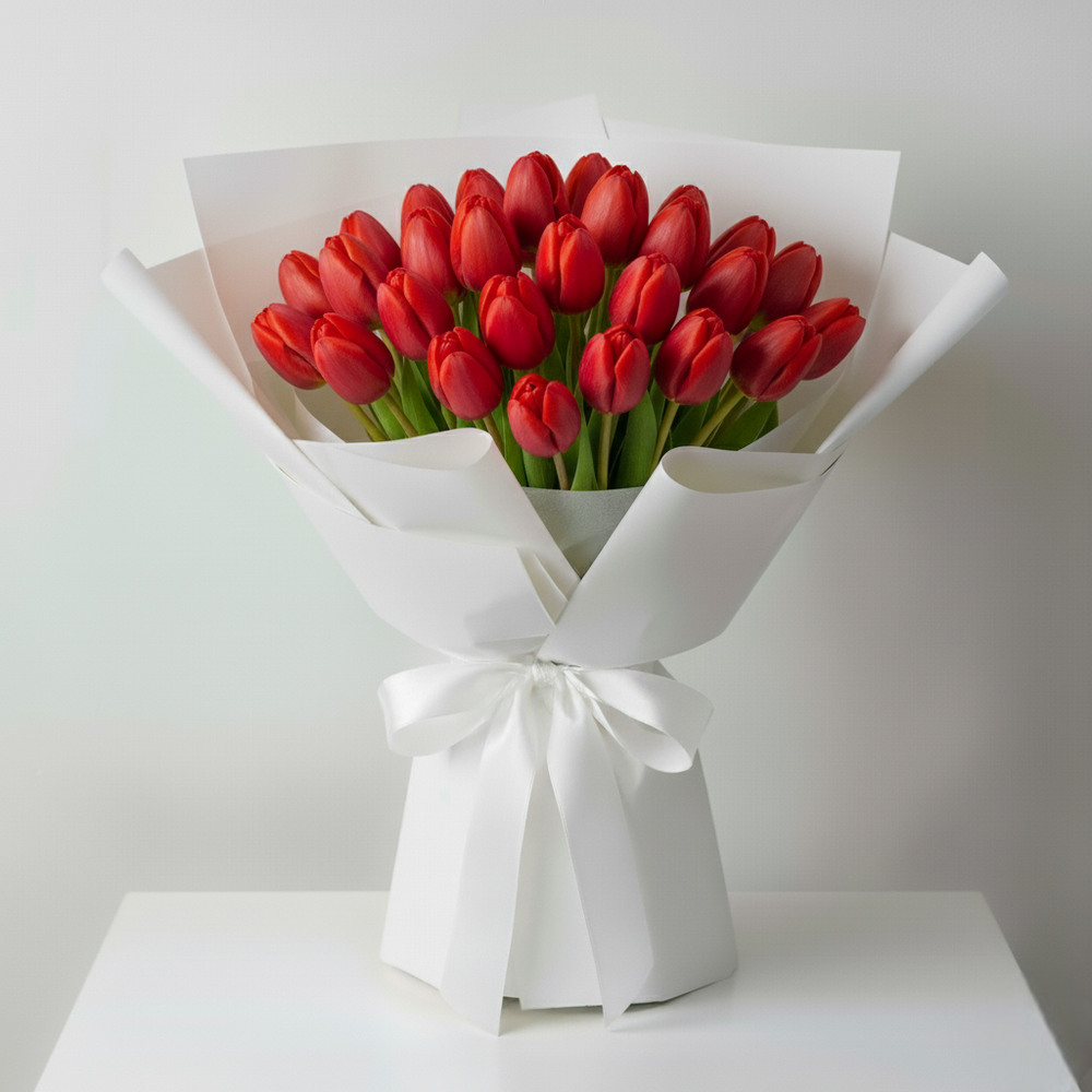 Bouquet Tulipani Rossi