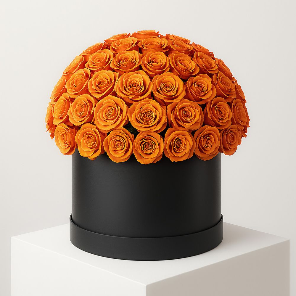 Cappelliera Rose Arancioni