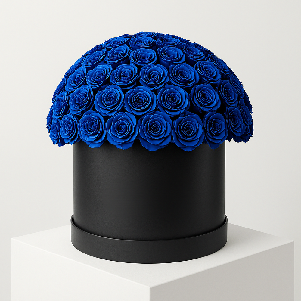 Cappelliera Rose Blu