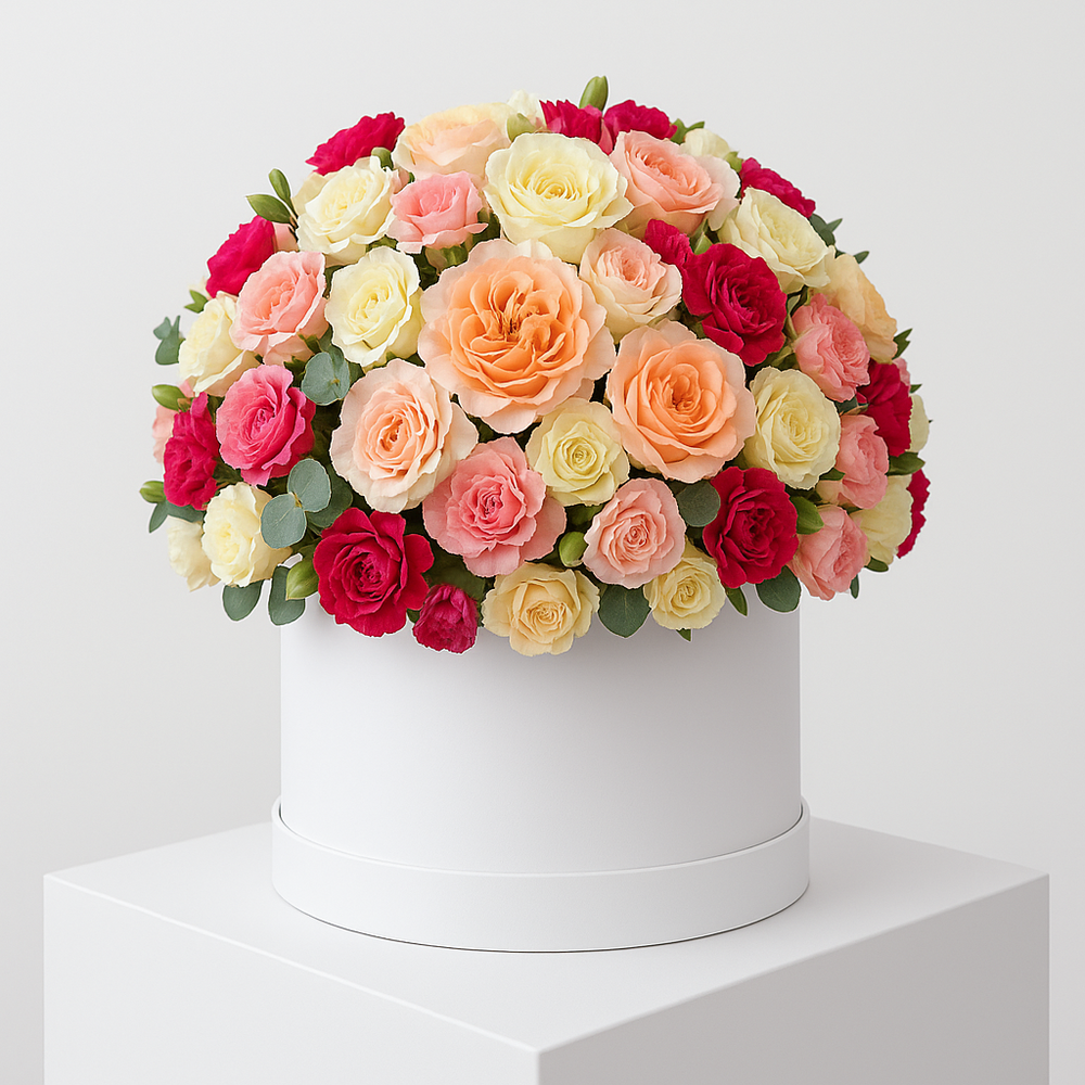 Cappelliera Rose Colorate