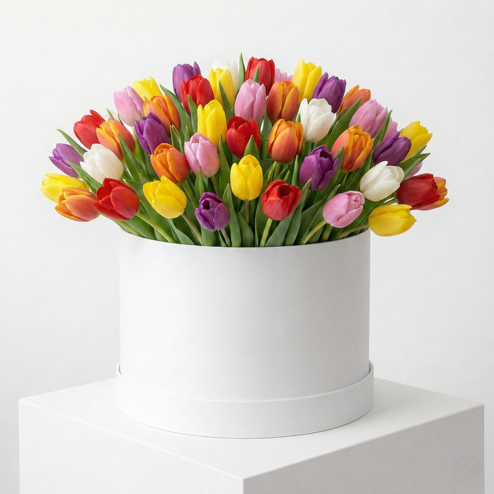 Cappelliera Tulipani Colorati