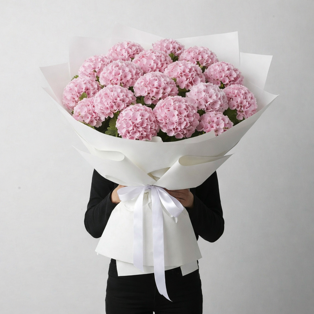 MAXI Bouquet Ortensie Rosa