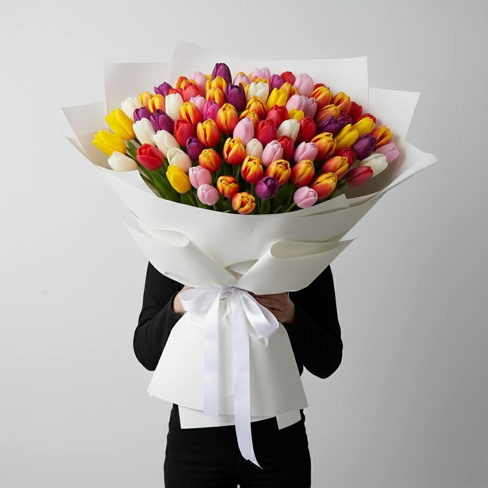 MAXI Bouquet Tulipani Colorati
