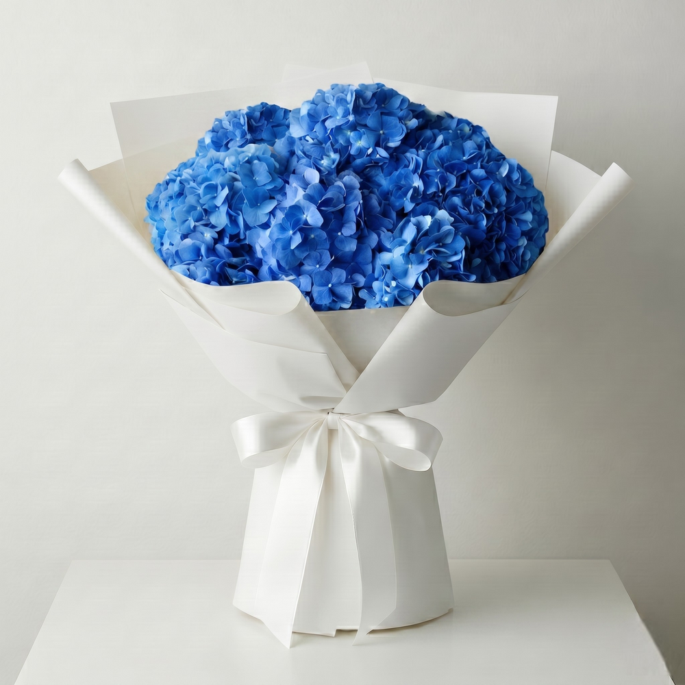 Bouquet Ortensie Blu