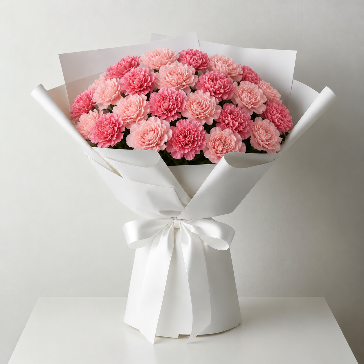 Bouquet Garofani Rosa
