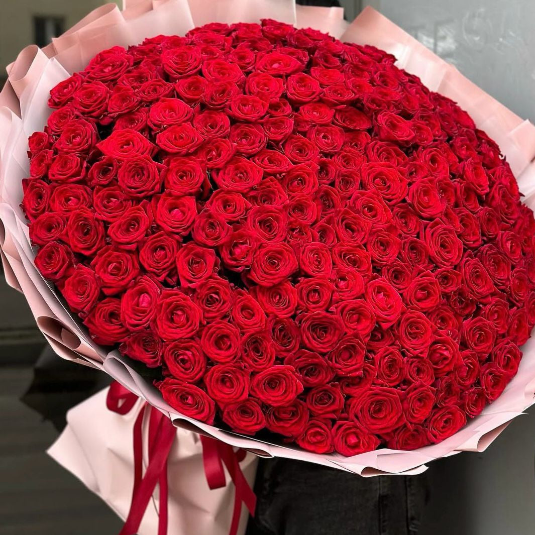 Bouquet Roses Rouges 