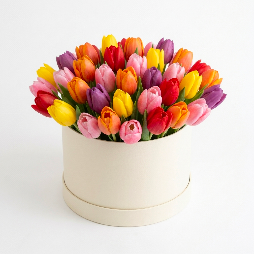 Cappelliera Tulipani Colorati