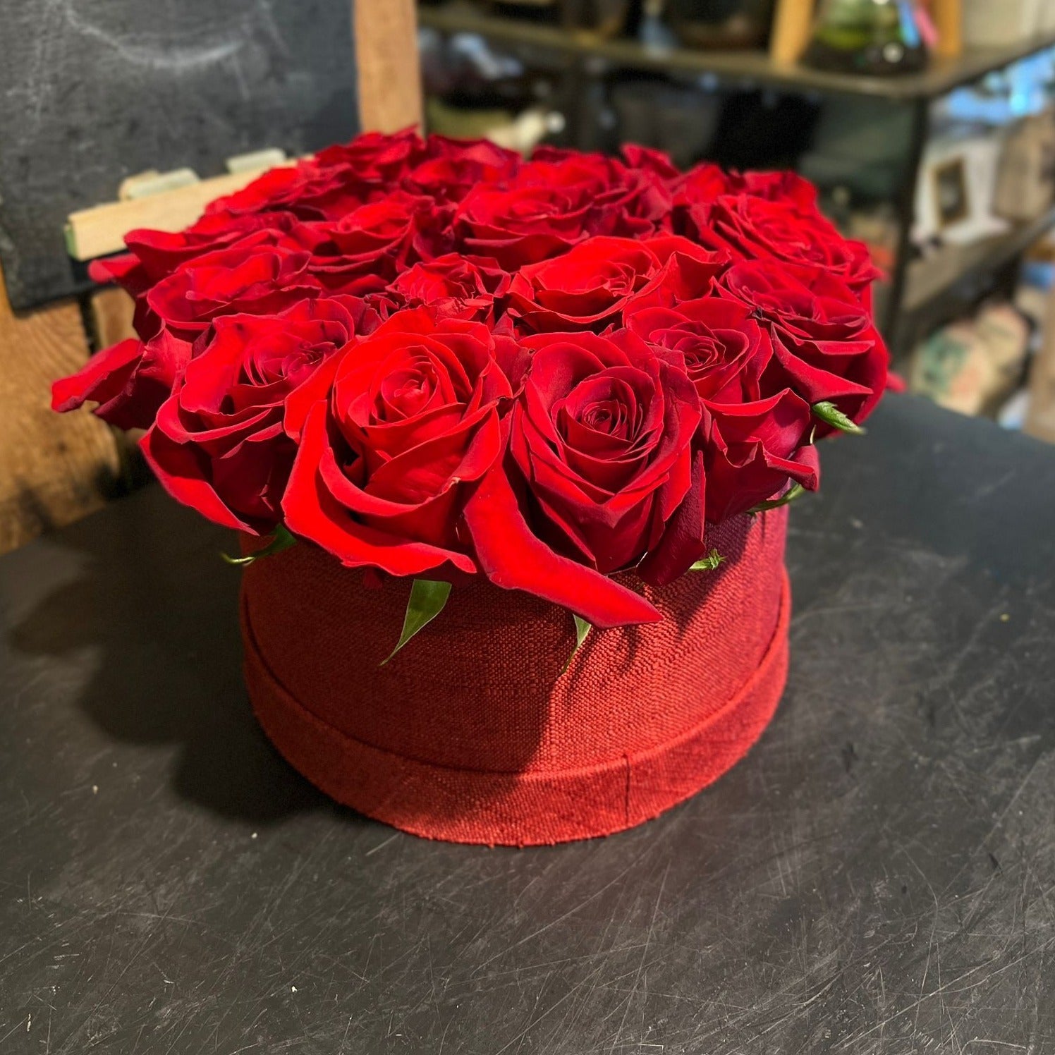 Pregiato Cioccolato e Rose Rosse - DELUXY